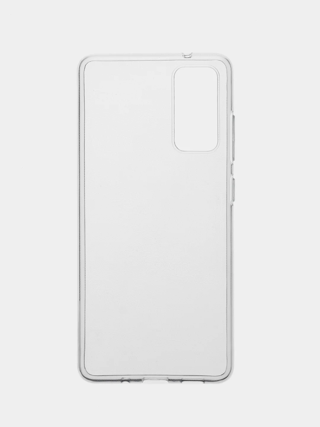 Прозрачный силиконовый чехол ROSCO для Samsung Galaxy S20 FE, с защитой камер и от прилипания