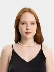 Ожерелье из искусственного жемчуга