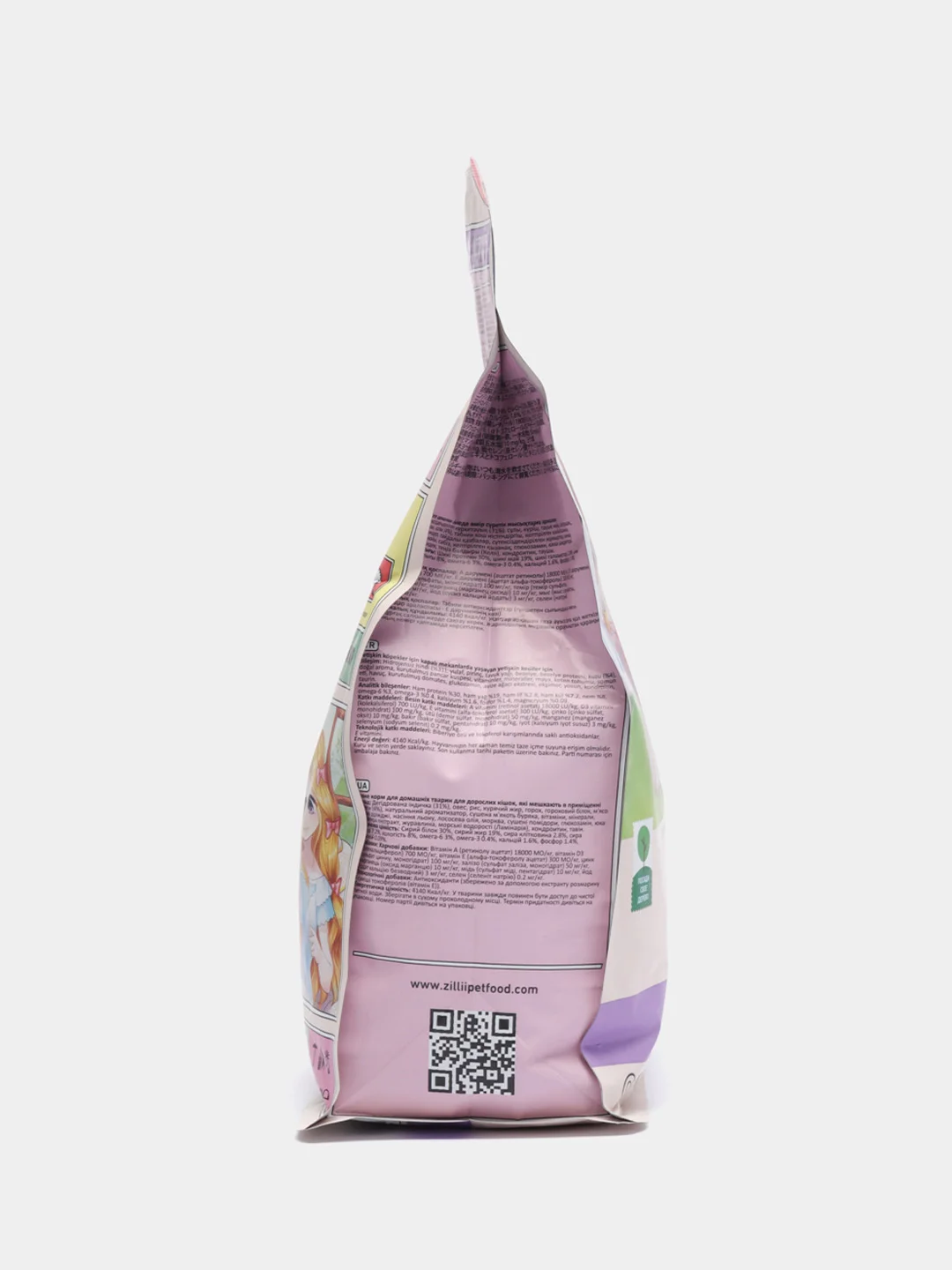 Корм для домашних кошек, индейка и ягненок, суперпремиум Zillii Indoor, 2 кг