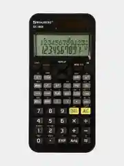 Калькулятор инженерный двухстрочный BRAUBERG SC-850, 240 функций, 10+2 разр, дв.пит,ЧЕРНЫЙ