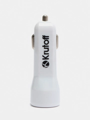 Krutoff / Автомобильное зарядное устройство Krutoff CCH-01, белый