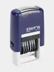 Нумератор 6-разрядный STAFF, "Printer 7836", оттиск 22х4 миллиметра