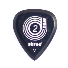 Медиаторы для гитары DAW MAN Picks Shredline Jazz III, черные, 1.5 мм, 2 мм, 3 мм