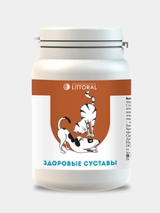 Здоровые суставы, пивные дрожжи с серой и витаминами LITTORAL, 80 таблеток
