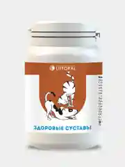 Здоровые суставы, пивные дрожжи с серой и витаминами LITTORAL, 80 таблеток