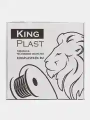 Красный пластик для 3D принтера PETG KingPlast, 1 кг