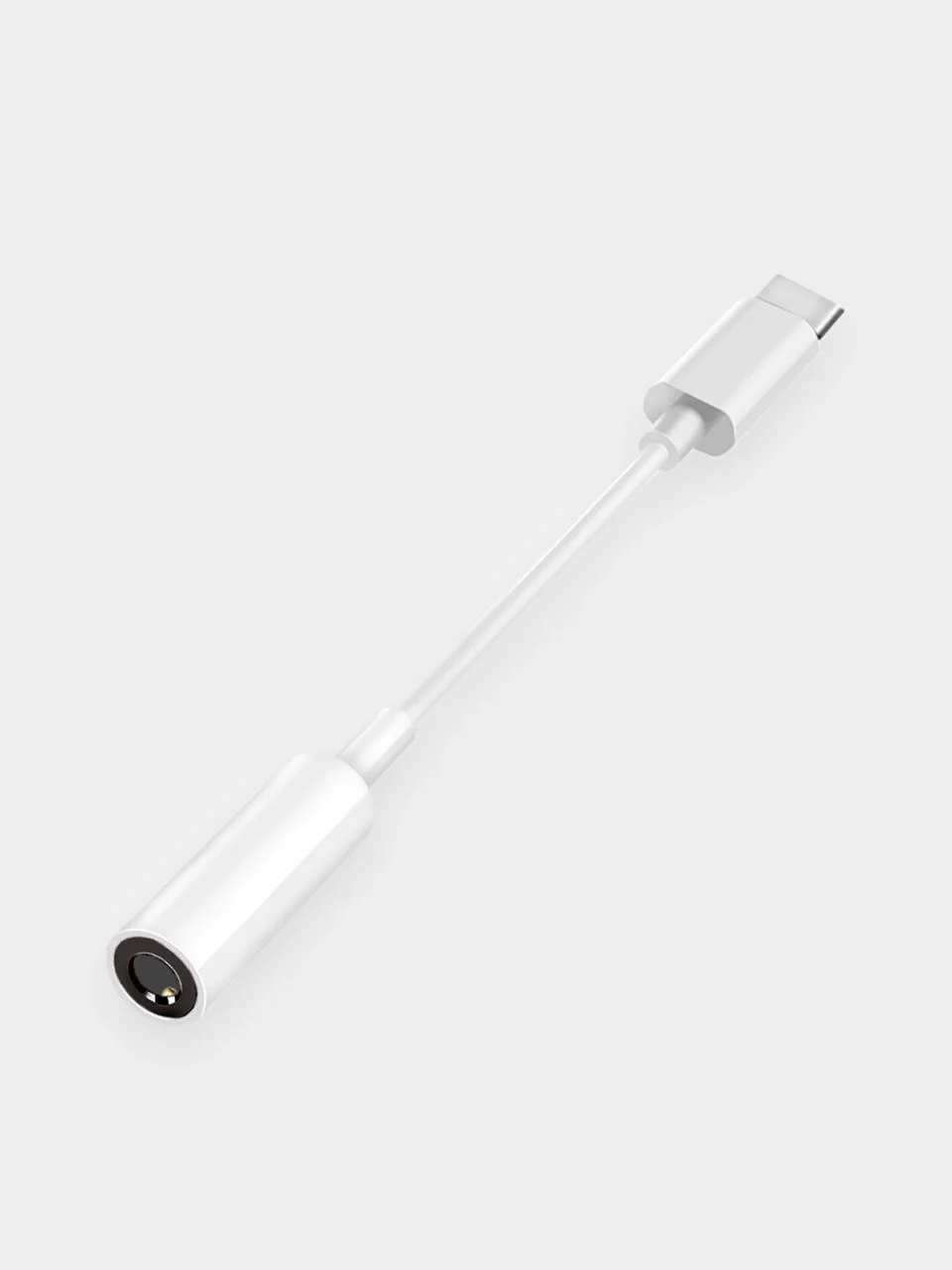 Белый переходник для samsung USB Type-C аудио-разъём jack 3.5 mm кабель для наушников AUX аукс