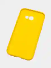 Желтый чехол силиконовый для Samsung Galaxy A5 2017 (Самсунг Галакси А5 2017)