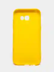 Желтый чехол силиконовый для Samsung Galaxy A5 2017 (Самсунг Галакси А5 2017)
