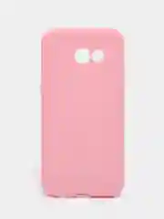 Розовый чехол силиконовый для Samsung Galaxy A5 2017 (Самсунг Галакси А5 2017)