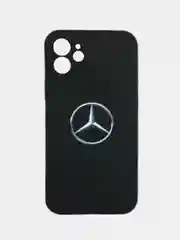 Серебряный чехол с принтом логотипом  автомобиля матовый для iPhone 11 Xr 7 8 6 12 X Xs 12 Pro айфон
