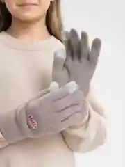 Фиолетовый перчатки детские, осенние