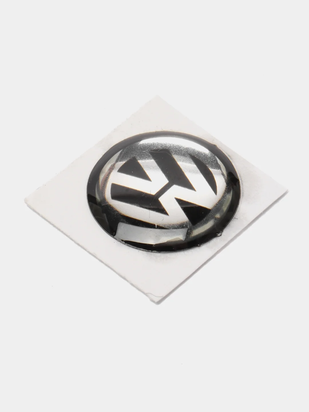 Черный эмблема Volkswagen на ключ зажигания, 12 мм