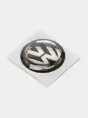 Черный эмблема Volkswagen на ключ зажигания, 10 мм