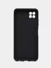 Черный чехол для Samsung Galaxy A22S, A22 5G (Самсунг Галакси А22С, А22 5Г), силиконовый