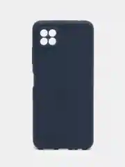 Синий чехол для Samsung Galaxy A22S, A22 5G (Самсунг Галакси А22С, А22 5Г), силиконовый