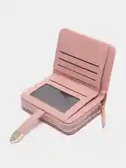 Розовый кошелек женский