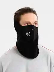 Черный ветрозащитная маска-балаклава