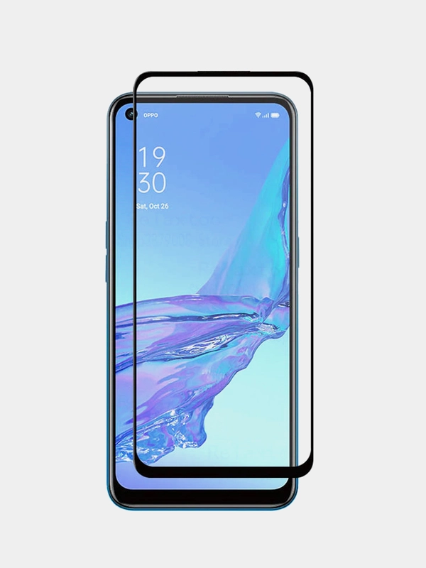 Стекло-пленка на OPPO A15s, A16, A17, A55, A57s, A58, A74, A78, A96, Reno 7, Reno 8T