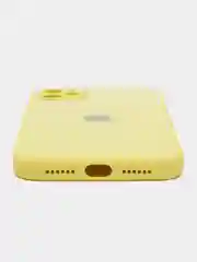 Лимонный стеклянный силиконовый чехол на iPhone 13, 12, 11,  XR, 7, 8, SE, 8+, 7+, 6s, 6, Pro, Max