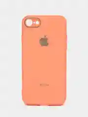 Манго стеклянный силиконовый чехол на iPhone 13, 12, 11,  XR, 7, 8, SE, 8+, 7+, 6s, 6, Pro, Max