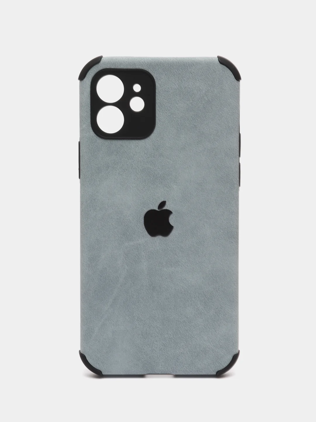 Голубой чехол силиконовый на iPhone на 13 / 13 Pro / 12 / 12Pro / 12 Pro Max / 12 Mini / 11 / 11 Pro / 11 Pro Max / XS