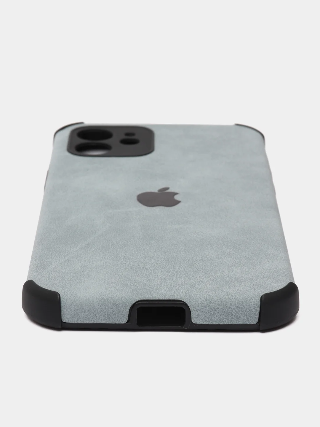 Голубой чехол силиконовый на iPhone на 13 / 13 Pro / 12 / 12Pro / 12 Pro Max / 12 Mini / 11 / 11 Pro / 11 Pro Max / XS