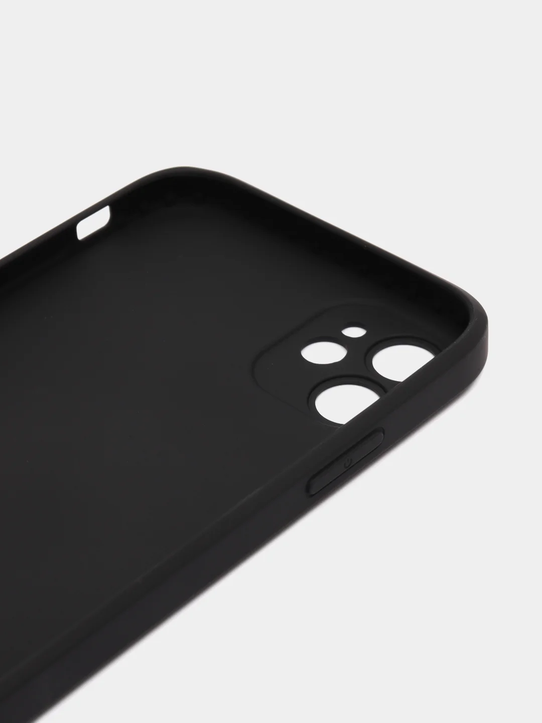 Черный стеклянный силиконовый чехол на iPhone 13, 12, 11,  XR, 7, 8, SE, 8+, 7+, 6s, 6, Pro, Max