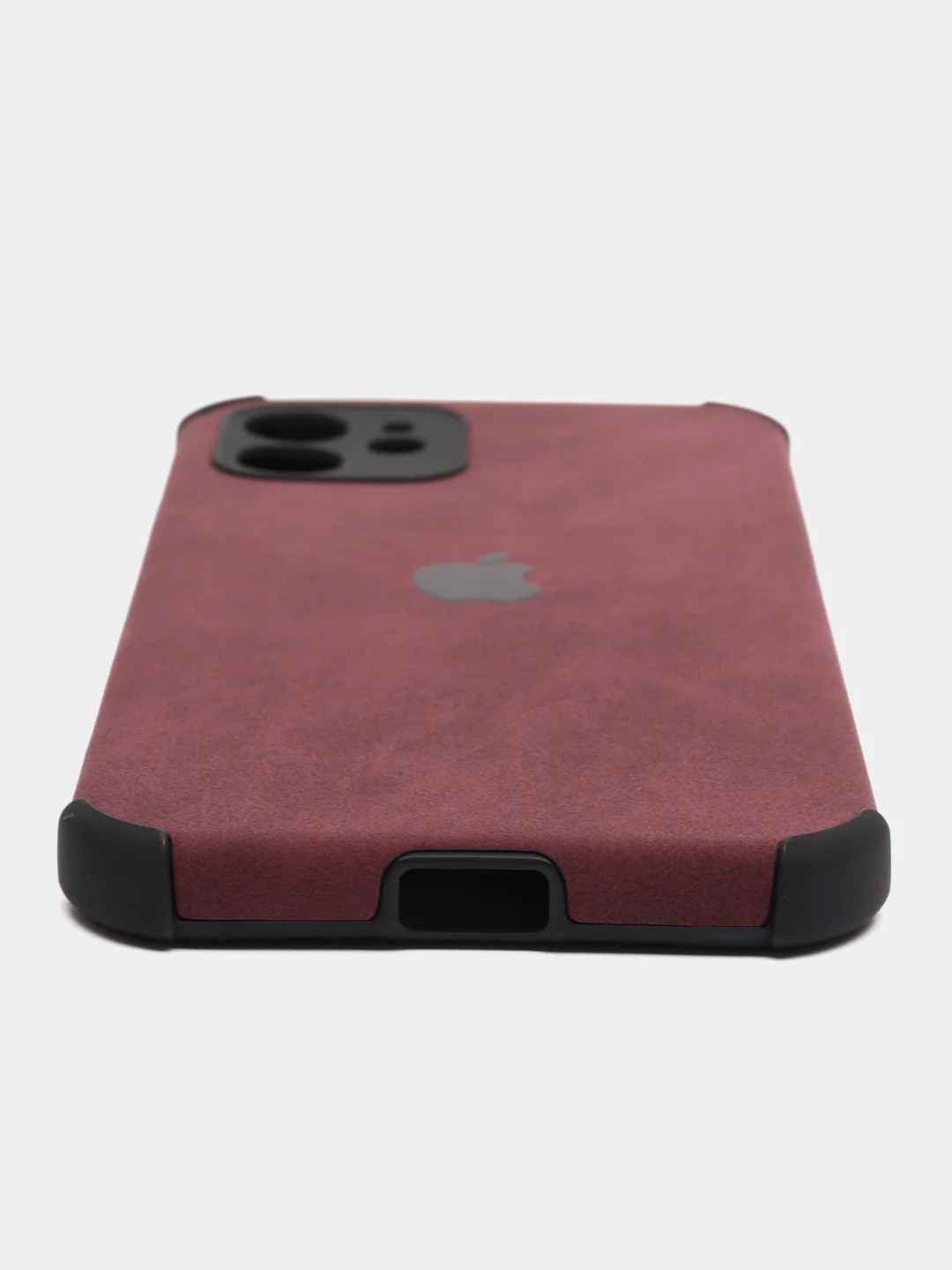 Бордовый чехол силиконовый на iPhone на 13 / 13 Pro / 12 / 12Pro / 12 Pro Max / 12 Mini / 11 / 11 Pro / 11 Pro Max / XS
