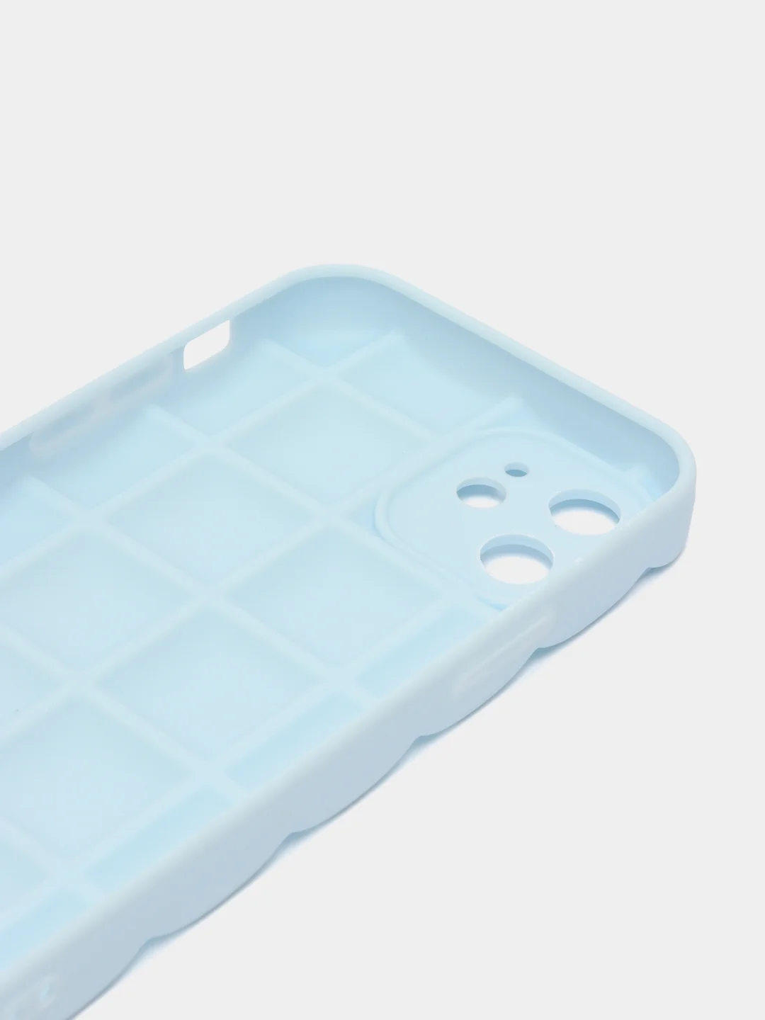 Небесно-голубой чехол для iPhone 14, 13, 12, 11, XR, 7, 8, SE, 8+, 7+, 6s, 6, Pro, Max, силиконовый