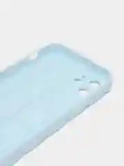 Небесно-голубой чехол для iPhone 14, 13, 12, 11, XR, 7, 8, SE, 8+, 7+, 6s, 6, Pro, Max, силиконовый