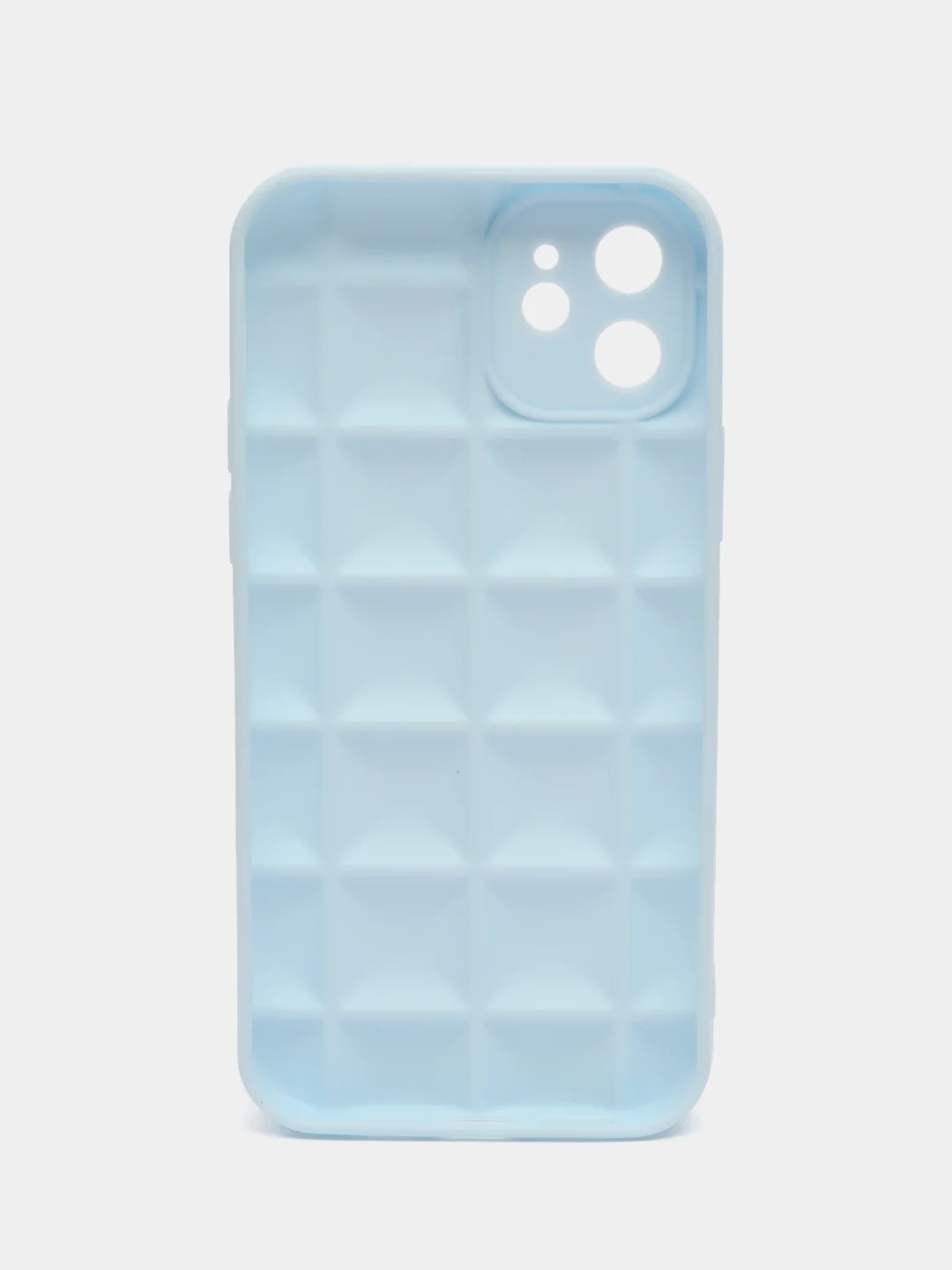 Небесно-голубой чехол для iPhone 14, 13, 12, 11, XR, 7, 8, SE, 8+, 7+, 6s, 6, Pro, Max, силиконовый