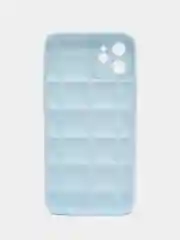 Небесно-голубой чехол для iPhone 14, 13, 12, 11, XR, 7, 8, SE, 8+, 7+, 6s, 6, Pro, Max, силиконовый