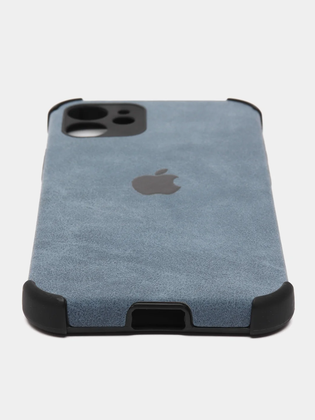 Темно-синий чехол силиконовый на iPhone на 13 / 13 Pro / 12 / 12Pro / 12 Pro Max / 12 Mini / 11 / 11 Pro / 11 Pro Max / XS