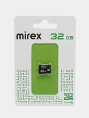 Карта памяти Mirex microSD 16/32/64/128GB Class10 micro SD микросд флеш карта