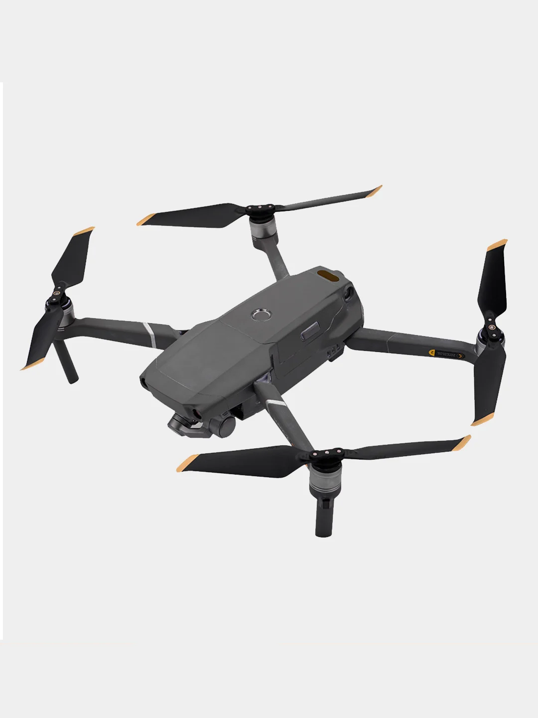 Золотой лопасти для квадрокоптера-дрона DJI Mavic 2 PRO ZOOM. Пропеллеры Part 13 (8743F)