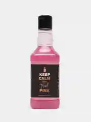 Гель для душа во флаконе виски Keep calm and think pink, аромат сладкий вермут, 250 мл