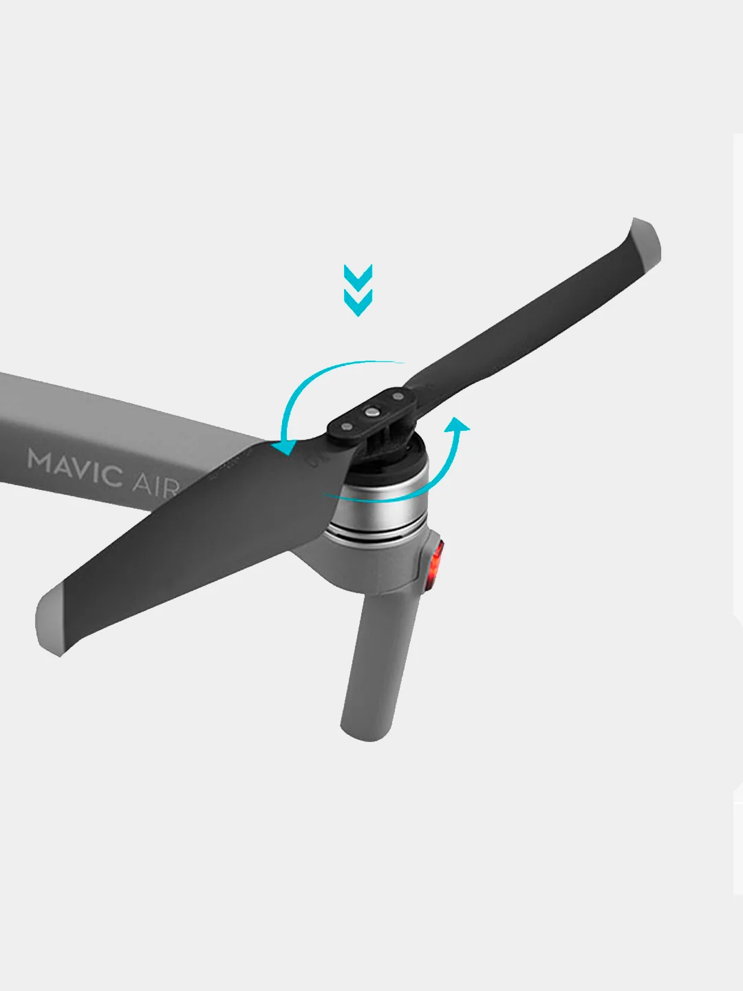 Золотой лопасти для квадрокоптера DJI Mavic Air 2s. Пропеллеры 7238F