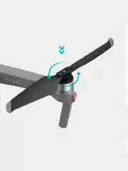 Золотой лопасти для квадрокоптера DJI Mavic Air 2s. Пропеллеры 7238F