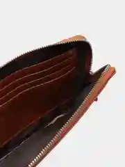 Терракотовый кошелек мужской