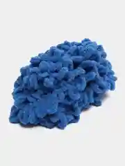 Синий пряжа Alize Puffy, петельки большие, микрополиэстер, 100 г, 9 м