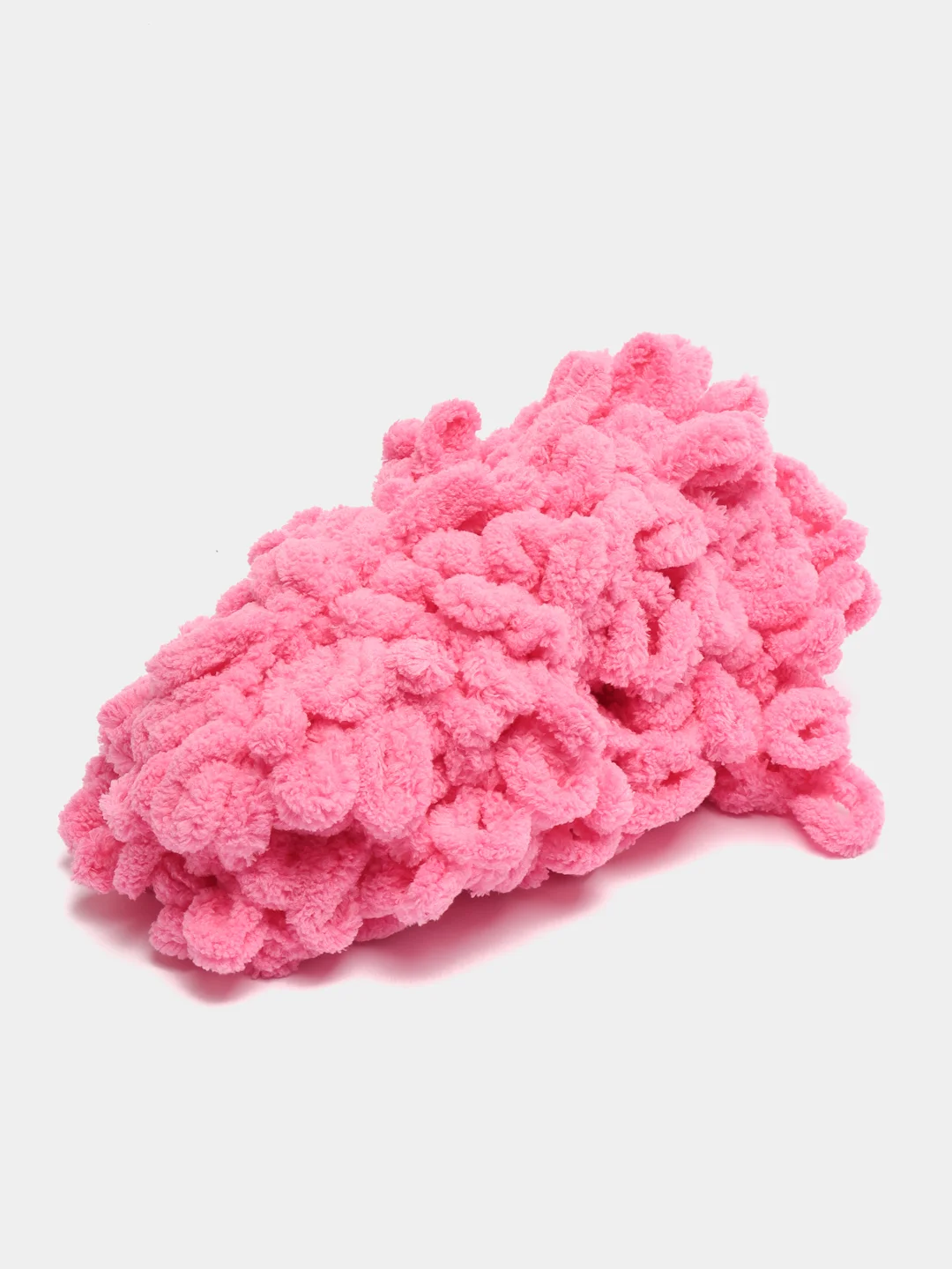 Фуксия пряжа Alize Puffy, петельки большие, микрополиэстер, 100 г, 9 м