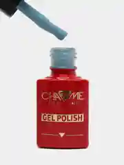 Голубой гель лак  для ногтей с блестками,хлопьями,10 мл