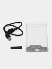 Корпус-кейс для внешнего жесткого диска SATA, USB 3.0, HDD SSD