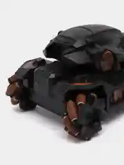 Коричневый радиоуправляемая машинка танк с гидрогелевыми снарядами Tank Fight