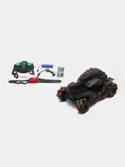 Коричневый радиоуправляемая машинка танк с гидрогелевыми снарядами Tank Fight
