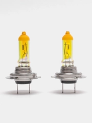Лампы MTF Light Aurum H7, 55W, 12V, 3000K, галогеновые