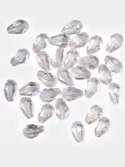 Бусины из стекла "Капля", 15*10 мм