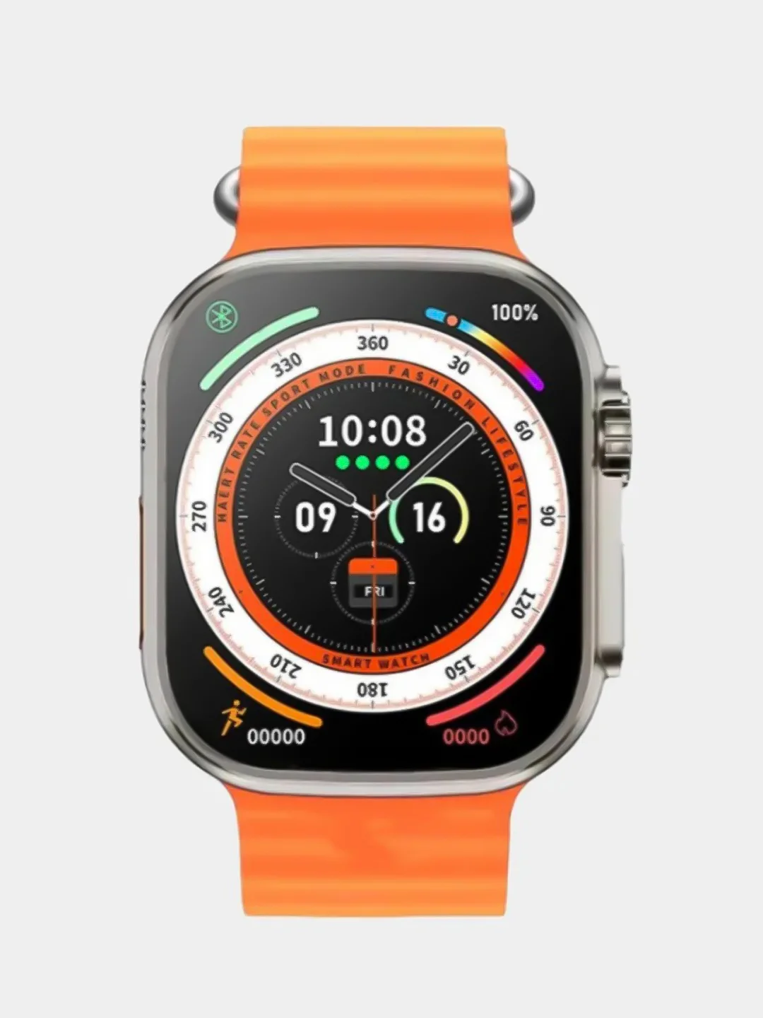 Оранжевый смарт-часы Watch X8 Ultra