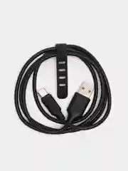 USB-кабель для зарядки с Type C-разъемом, 1 м, зарядка/передача данных, черный